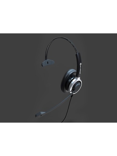 Auricular accutone um610mkii-uc alta gama monoaural usb controlador/cancelacion 90%