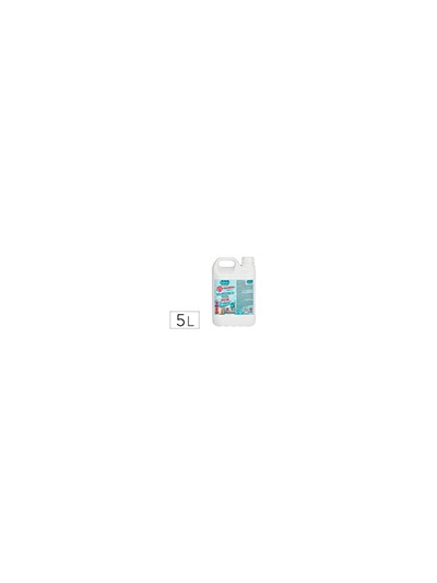 Desinfectante bacterisan germosan-nor bp7 virucida para textil garrafa de 5 litros