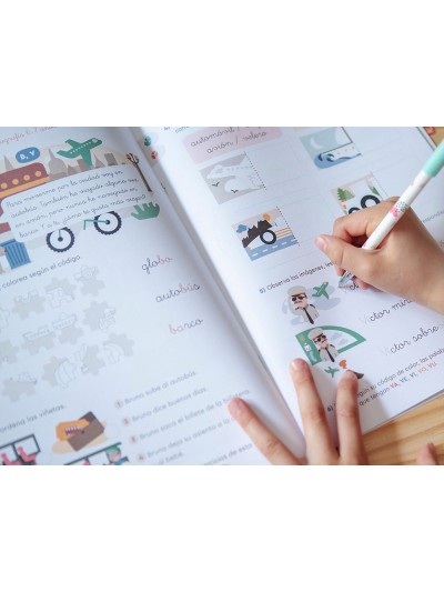 Cuaderno rubio iniciacion a la lectura + 5 años