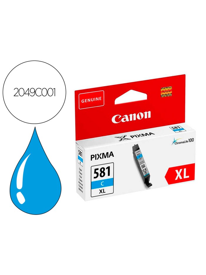 Ink-jet canon pixma cli-581xl cian Ink-jet canon pixma cli-581xl cian