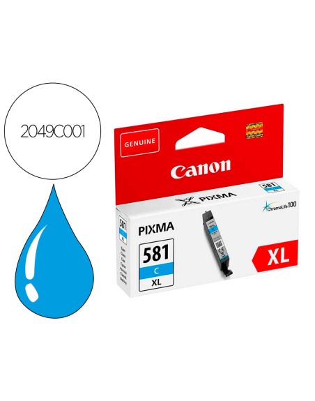 Ink-jet canon pixma cli-581xl cian