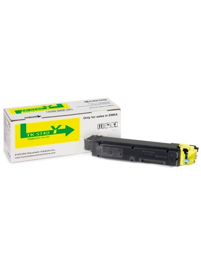 Toner tk-5140y kyocera ecosys m6530cdn, m6530cdn/kl3, p6130cdn, p6130cdn/kl3 amarillo tk5140