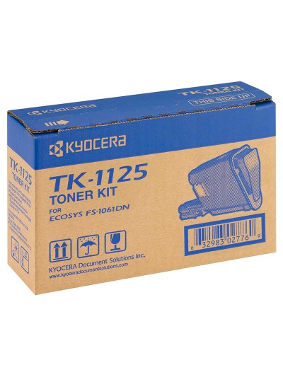 Toner tk1125 kyocera -mita fs-1061dn / 1325mfp negro