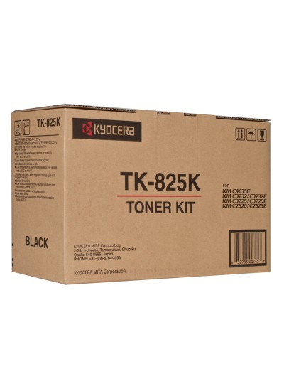 Toner kyocera -mita km-c2520 / 3225 / 3232 tk825k negro