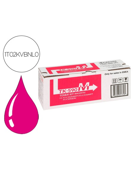 Toner kyocera -mita magenta tk590m