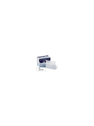 Suero fisiologico esteril visclean monodosis 5 ml caja de 30 unidades