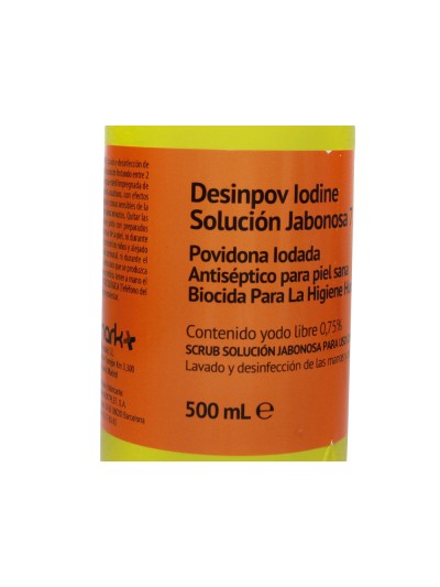Solucion antiseptica clorhexidina desinclor jabon 0,8% bote de 500 ml