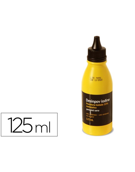 Povidona yodada desinpov antiseptica 10% bote de 125 ml