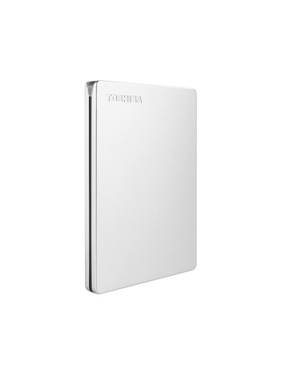 Disco duro externo toshiba canvio slim hdd 2,50/' 5.000 mbit/s usb 3.0 2 tb color blanco