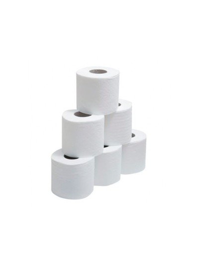 Papel secamanos dahi 2 capas celulosa gofrada 195 mm x 145 mt paquete de 6 rollos