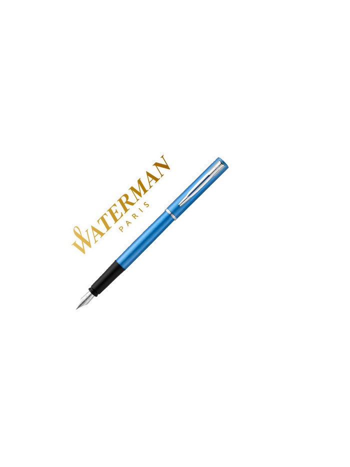 Pluma waterman allure laca azul en estuche de regalo Pluma waterman allure laca azul en estuche de regalo