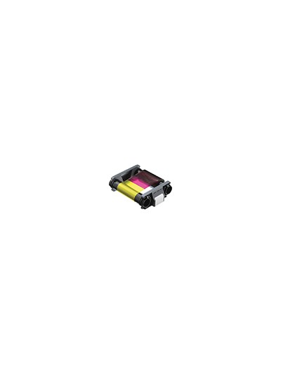 Pack de consumible para impresora badgy 100 impresiones con cinta color y 100 tarjetas