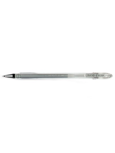 Boligrafo pilot g1 tinta gel plata