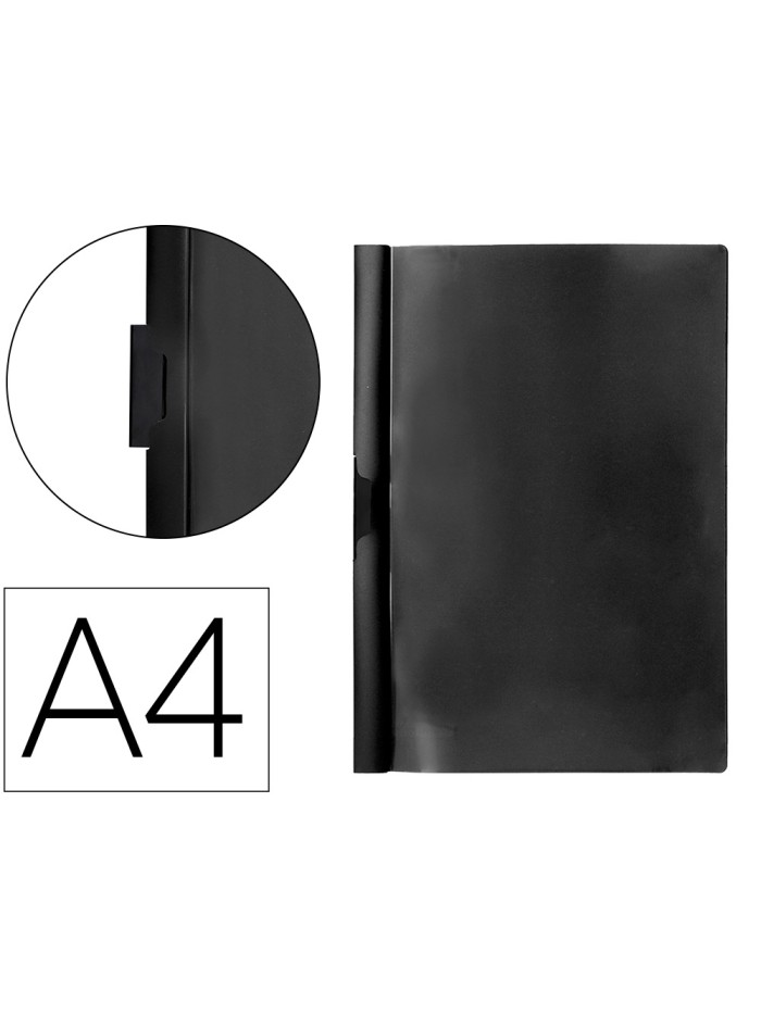 Carpeta beautone dossier pinza lateral 35365 polipropildin a4 negra 25 h. pinza desli-pack de 10 retractilado Carpeta beautone dossier pinza lateral 35365 polipropildin a4 negra 25 h. pinza desli-pack de 10 retractilado