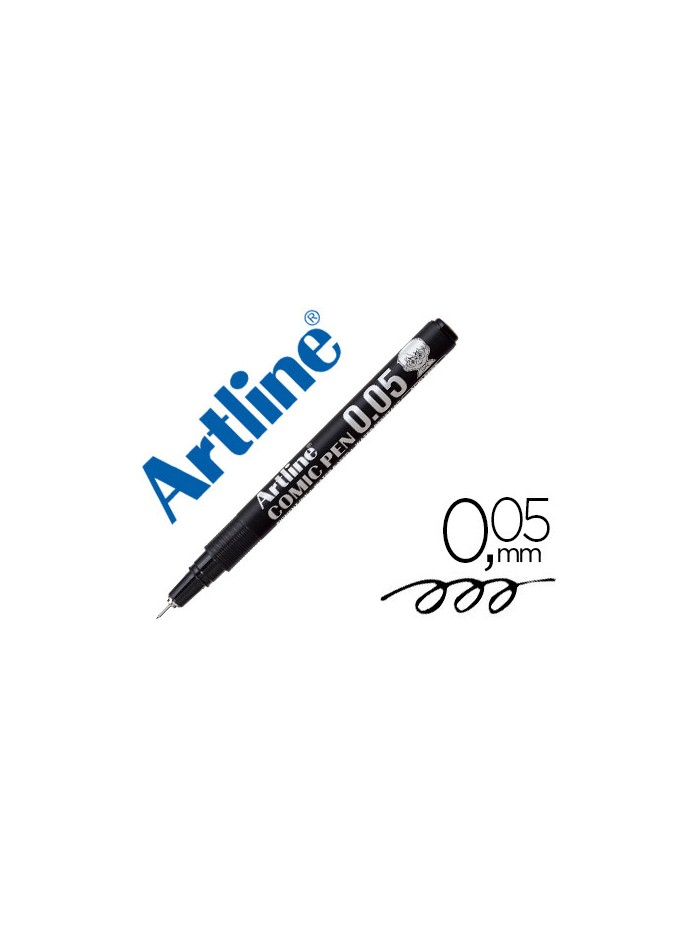 Rotulador artline calibrado micrometrico negro comic pen ek-2805 punta poliacetal 0,05 mm resistente al agua Rotulador artline calibrado micrometrico negro comic pen ek-2805 punta poliacetal 0,05 mm resistente al agua