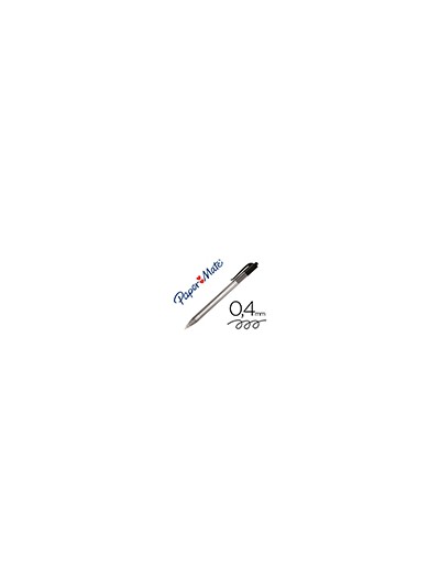 Boligrafo paper mate inkjoy 100 retractil punta media negro