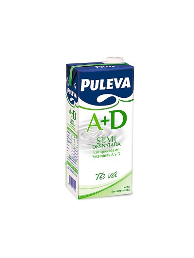 Leche puleva semidesnatada brik de 1 litro