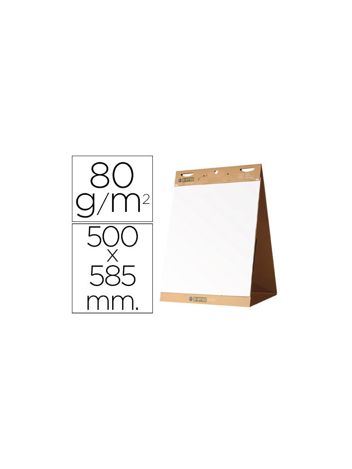 Bloc congreso bi-office liso autoadhesivo sobremesa 500x585 mm papel de 80g/m2 Bloc congreso bi-office liso autoadhesivo sobremesa 500x585 mm papel de 80g/m2