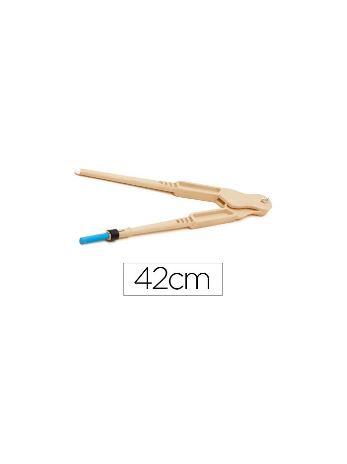 Compas para encerado faibo de plastico imitacion madera 42 cm Compas para encerado faibo de plastico imitacion madera 42 cm