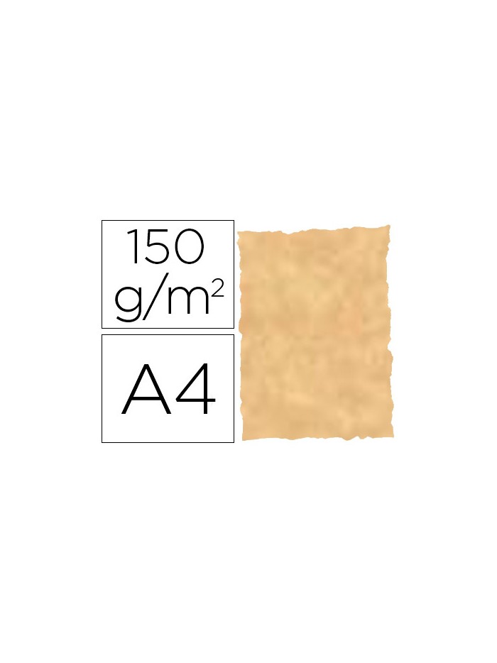 Papel pergamino din a4 troquelado 150 gr color parchment ocre paquete de 25 hojas Papel pergamino din a4 troquelado 150 gr color parchment ocre paquete de 25 hojas
