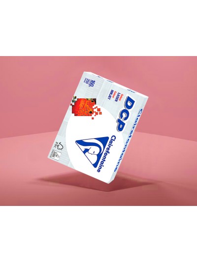 Papel fotocopiadora clairefontaine din a4 160 gramos paquete de 250 hojas