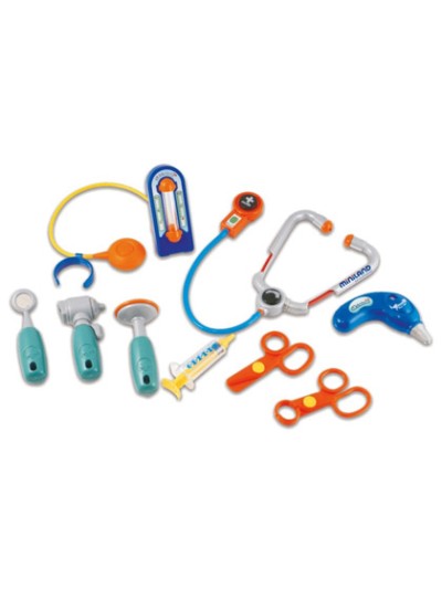 Juego miniland doctor kit 11 piezas