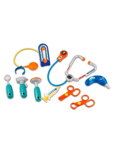 Juego miniland doctor kit 11 piezas