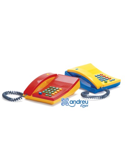 Juego dantoy telefono con teclas y sonido 18x19x8 cm
