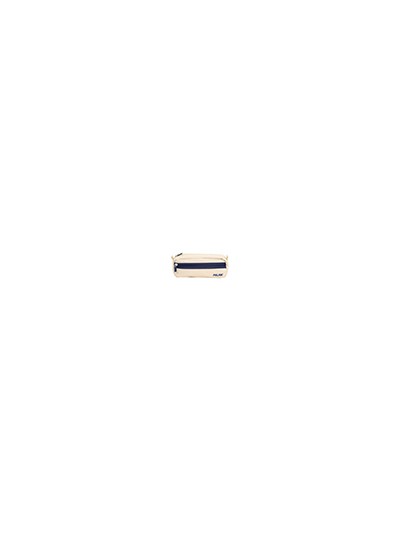 Bolso escolar portatodo milan serie 1918 2 cremalleras color beige 210x85x61 mm