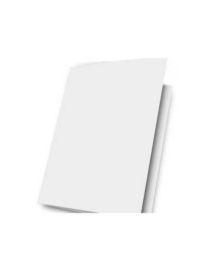Subcarpeta cartulina gio folio blanca 180 g/m2