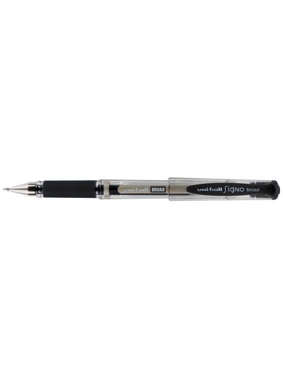 Boligrafo uni-ball um-153 signo broad negro 1 mm tinta gel