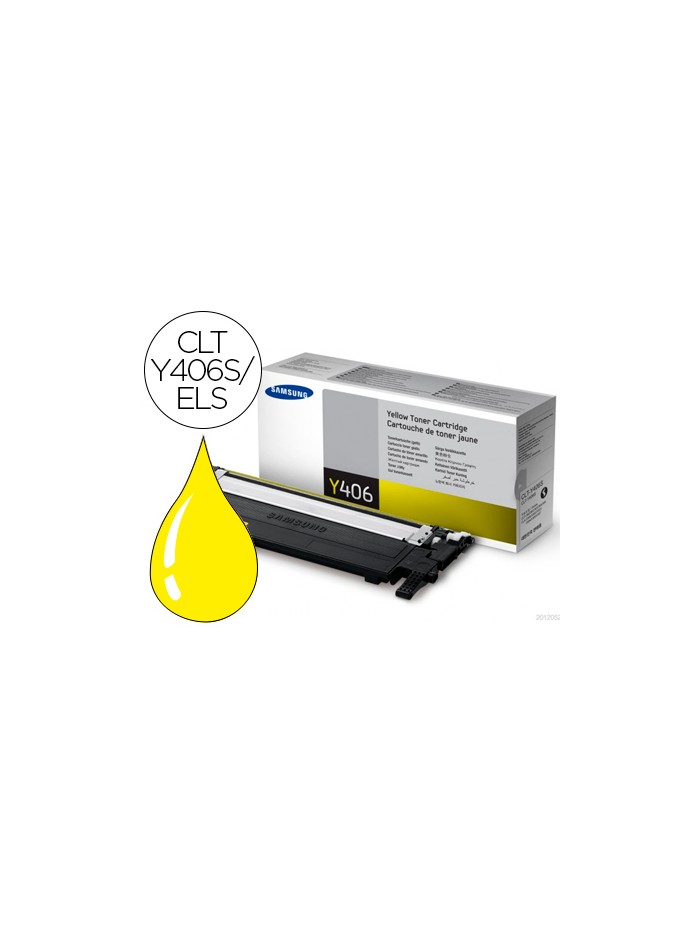 Toner samsung clp360/365 clx3300/3305 amarillo 1.000 pag Toner samsung clp360/365 clx3300/3305 amarillo 1.000 pag