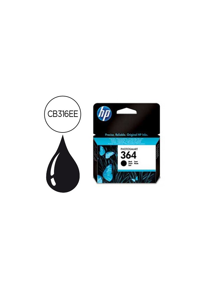 Ink-jet hp 364 negro photosmart premium - c309a / series c5300 / c6300 / b8500 / d5400 -250pag Ink-jet hp 364 negro photosmart premium - c309a / series c5300 / c6300 / b8500 / d5400 -250pag