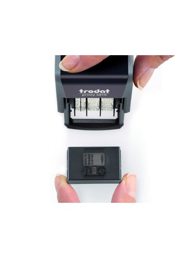 Fechador trodat entintaje automatico 3.8 mm printy 4810