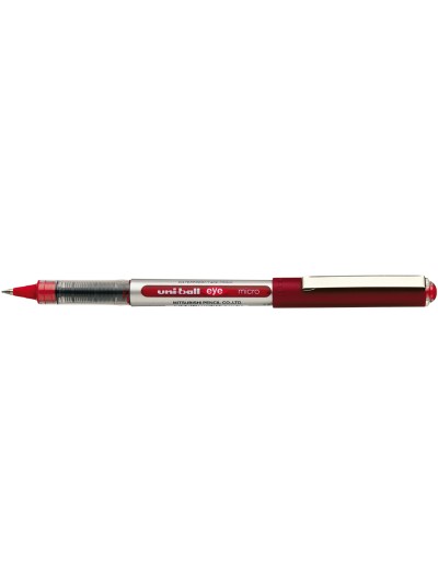Rotulador uni-ball roller ub-150 micro eye rojo 0,5 mm unidad
