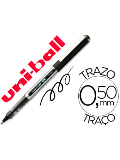 Rotulador uni-ball roller ub-150 micro eye negro 0,5 mm unidad