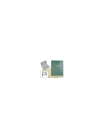 Carpeta clasificador carton compacto saro folio verde 12 departamentos
