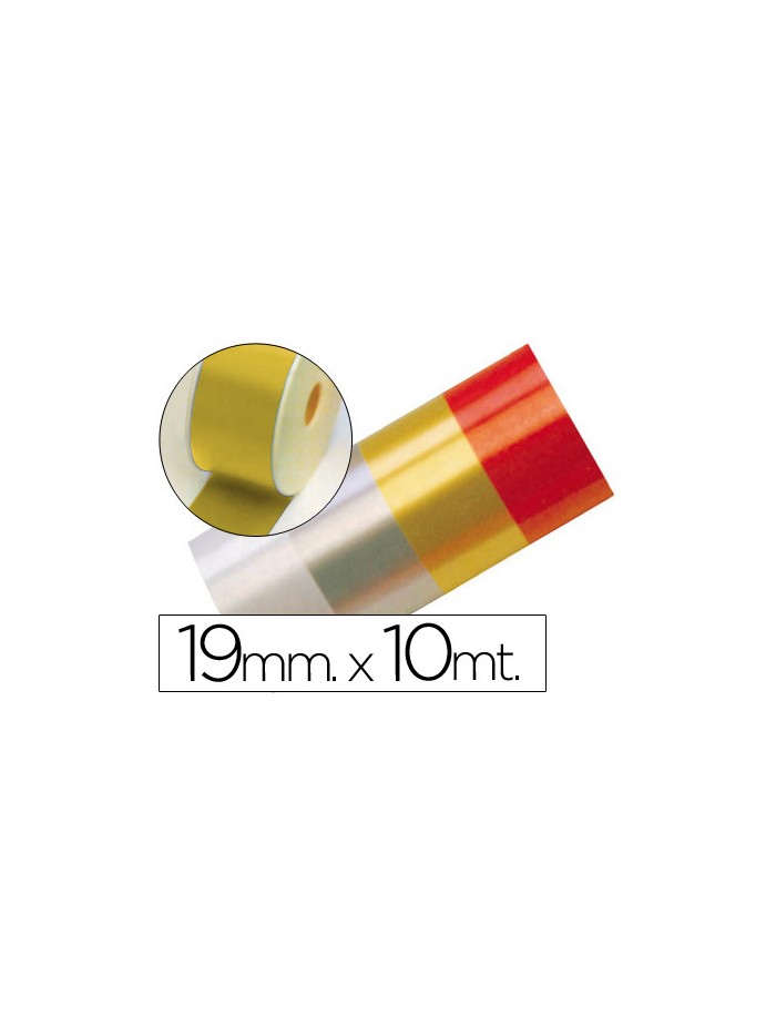 Cinta fantasia 10 mt x 19 mm oro Cinta fantasia 10 mt x 19 mm oro