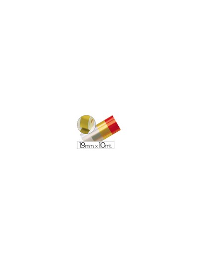 Cinta fantasia 10 mt x 19 mm oro