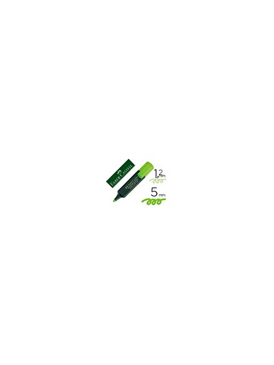 Rotulador faber fluorescente 48-63 verde
