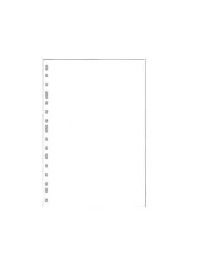 Recambio multifin 3005 folio natural liso blanco