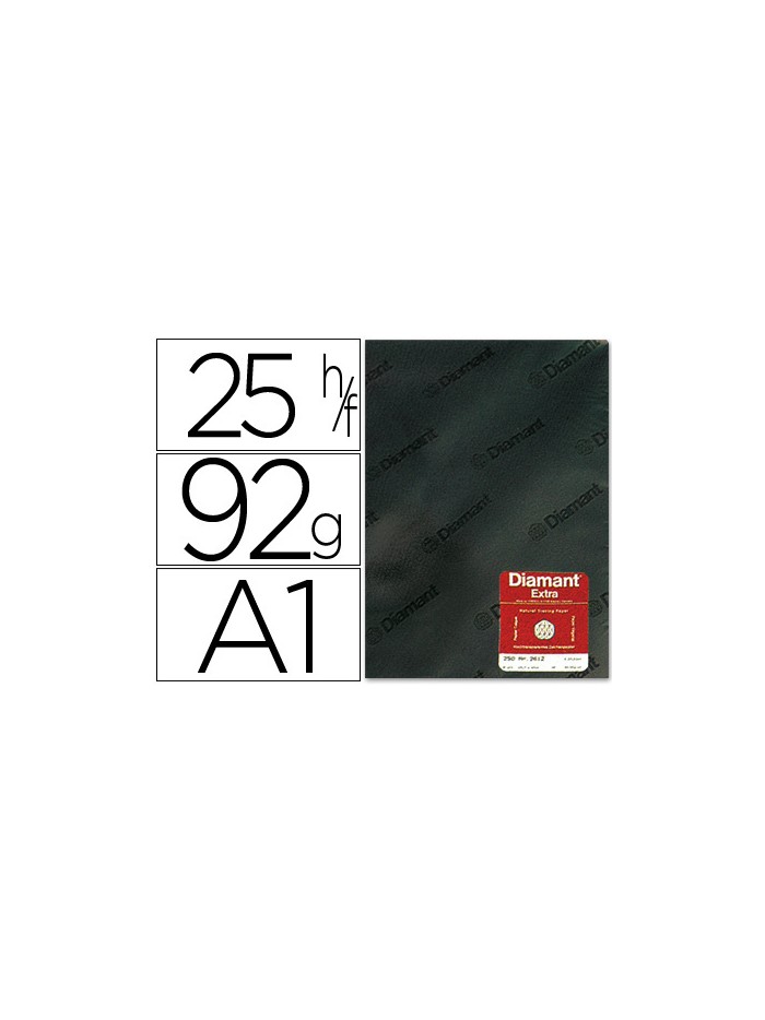 Papel vegetal diamant din a1 92 gr hoja