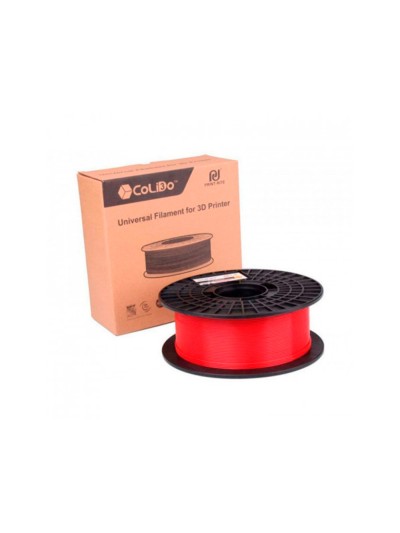 Filamento 3d colido gold pla 1,75 mm 1 kg rojo