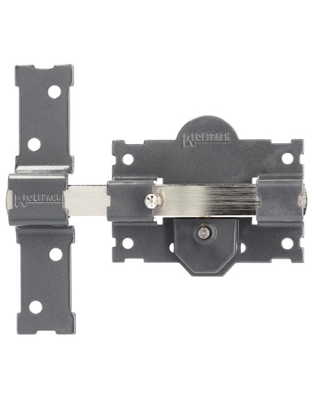 Cerrojo b-3 llave y pulsador pasador de 161mm cilindro redondo de 70mm