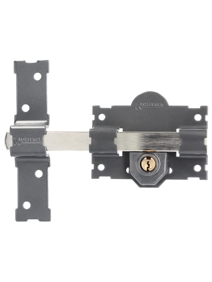 Cerrojo b-4 llave 2 lados pasador de 183mm cilindro redondo de 70mm