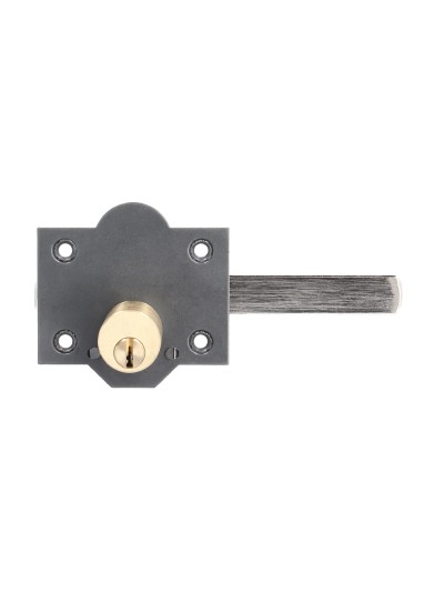 Cerrojo b-6 llave 2 lados de 165mm cilindro redondo de 50mm