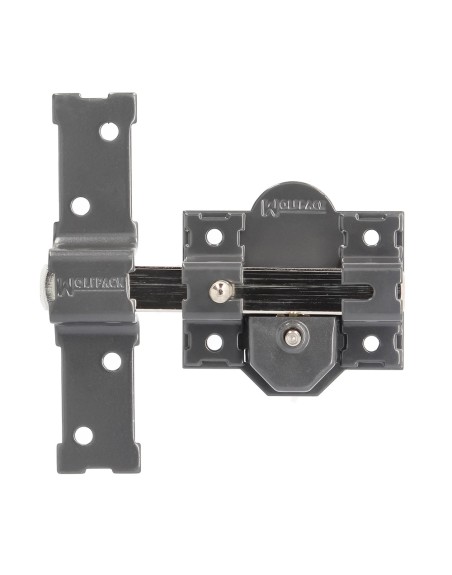 Cerrojo b-7 llave y pulsador pasador de 143mm cilindro de pera de 50mm