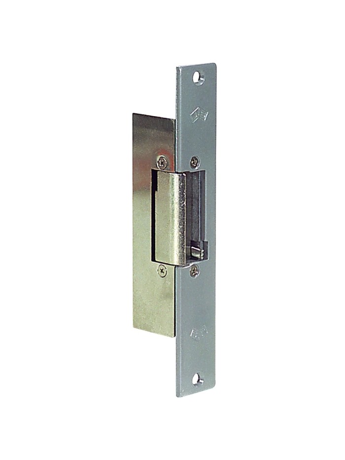 Cerradura JIS Electrica 12 Voltios 822-901g Frente Gris