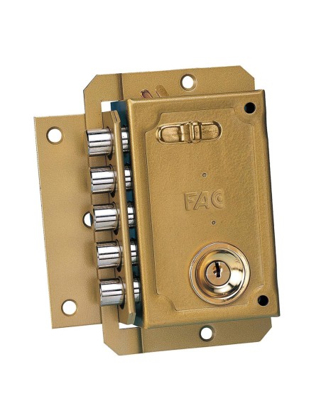 Cerradura Fac S 90           Pintada  Izquierda