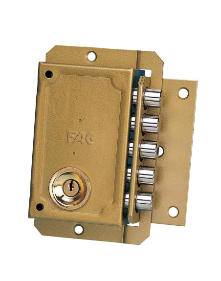 Cerradura Fac S 90/c Pintada  Derecha